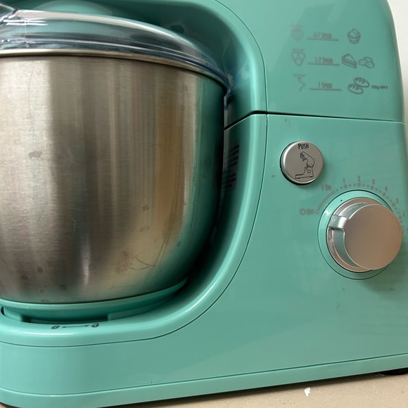 Aqua Stand Mixer with Stainless Steel Bowl